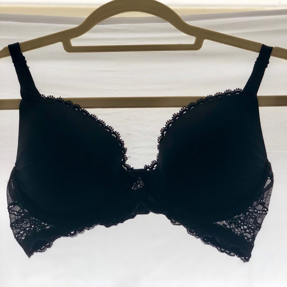 Calvin Klein Black Push-Up Bra